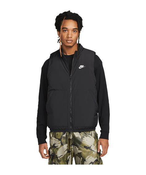 weste nike schwarz